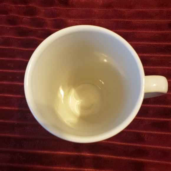 Shonfeld's Large Tall Ceramic Cocoa Mug Cup 14 oz White and Black - Picture 5 of 5